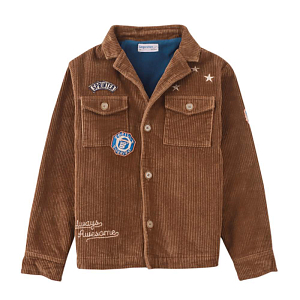 Жакет вельветовый Gingersnaps "Marlon Brown", коричневый